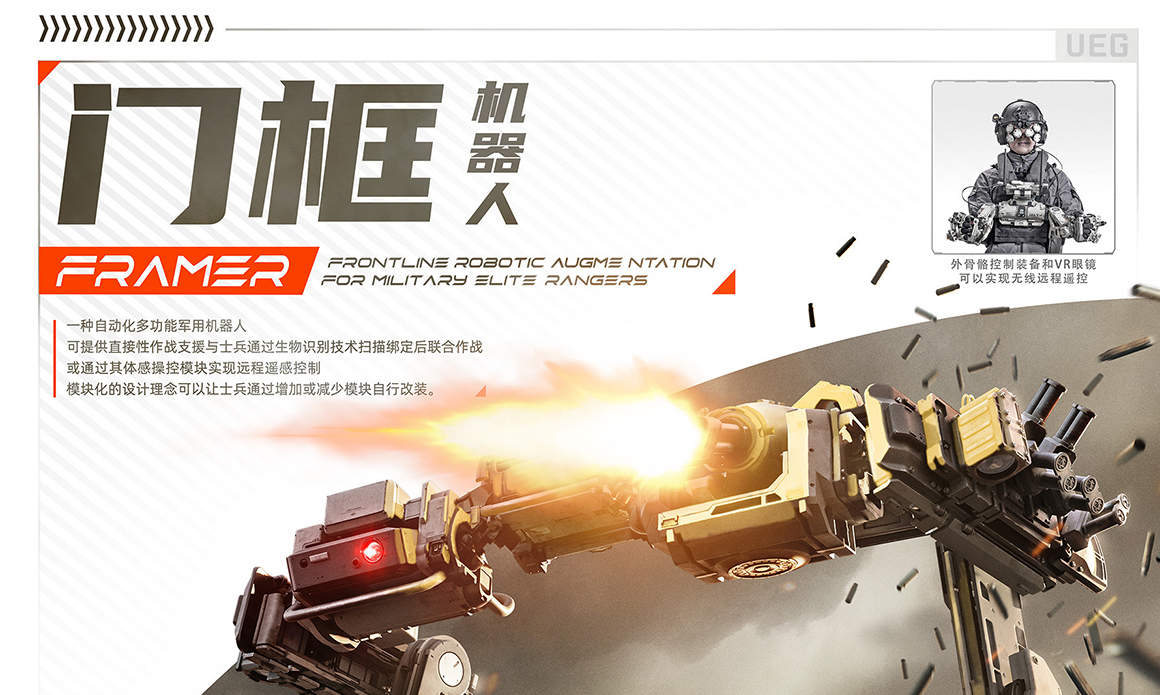流浪地球2壁纸赏析——门框机器人